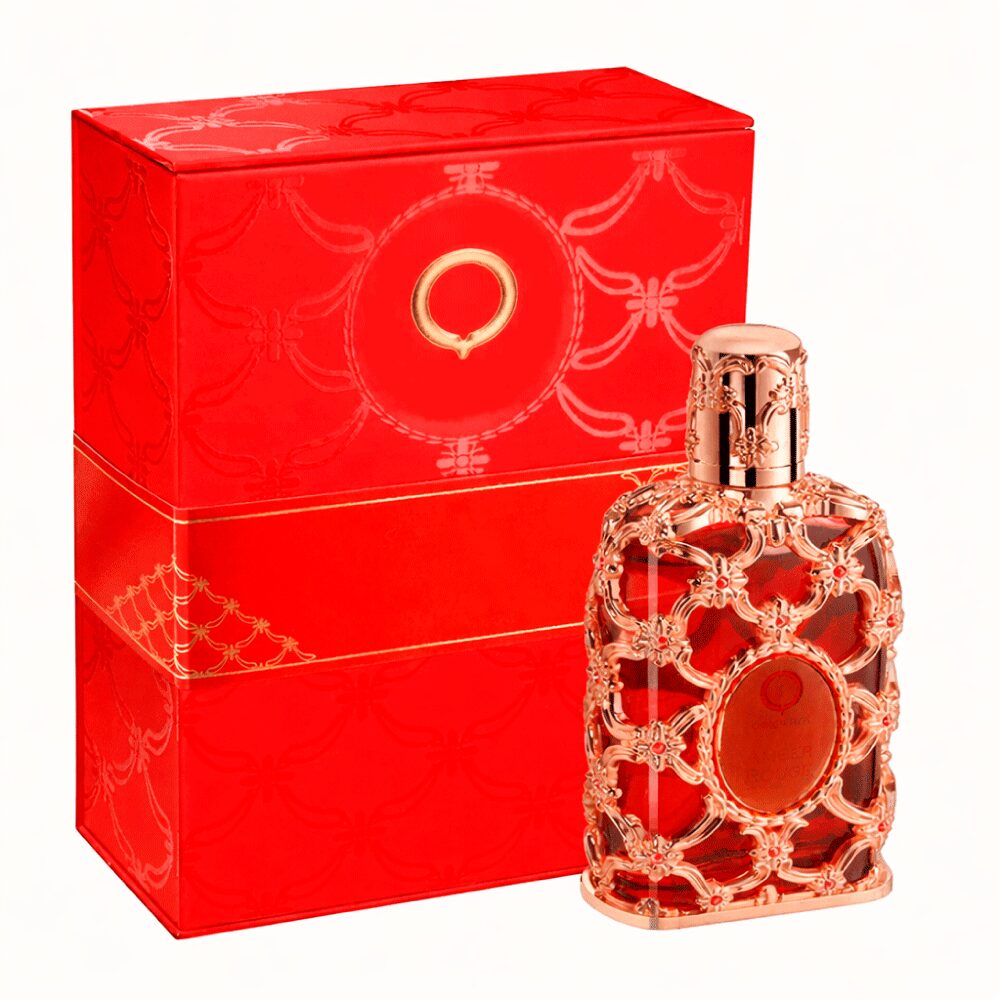 Aroma 804 Fragancia Inspirada Orientica Amber Rouge EDP Caja