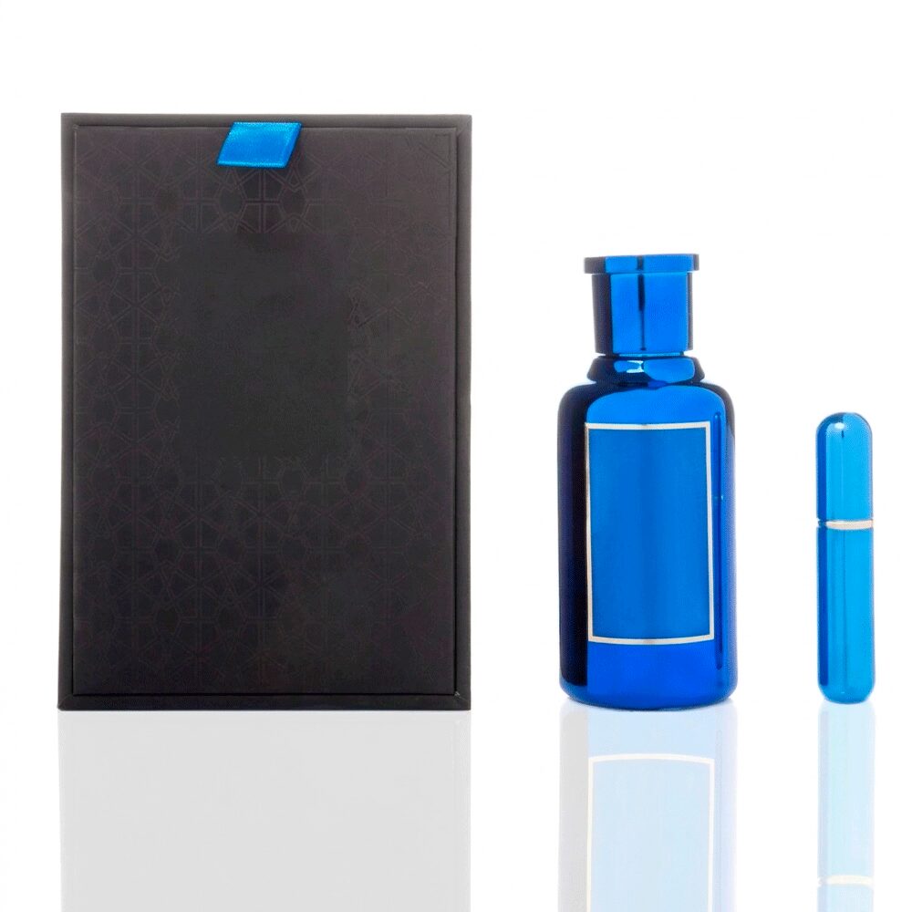 Aroma 815 Fragancia Inspirada Bharara Double Bleu Estuche Lujo + Perfumero